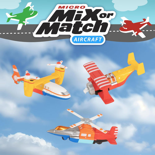 Micro Mix or Match Vehicles Aircraft