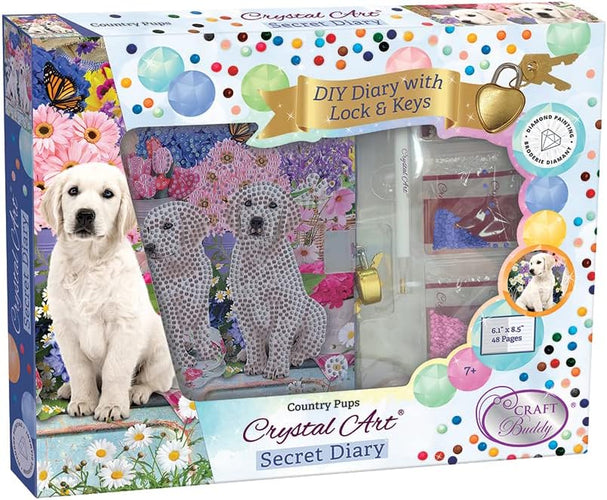 Crystal Secret Diary Art Kit - Country Pup