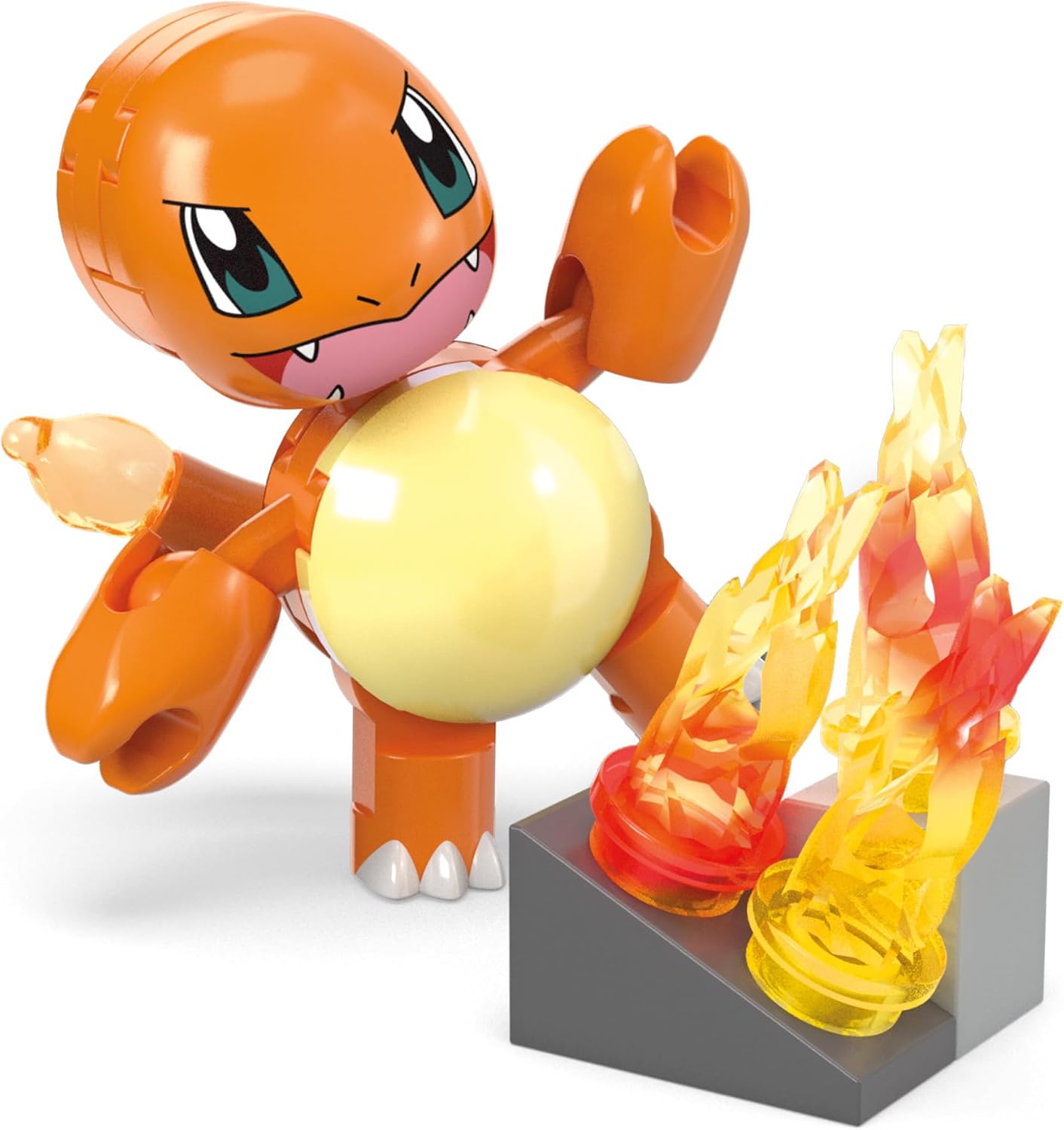 MEGA Pokémon Building Toys Set Charmander’s Fire-Type Spin with 81 Pieces