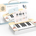 Speedy Monkey Wooden Kids Piano Musical Keyboard 11-Inch