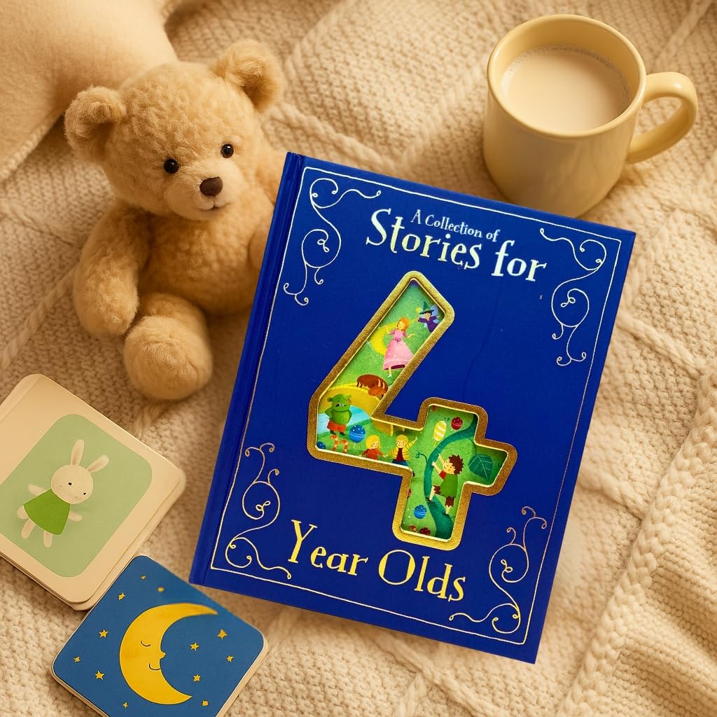 Enchanting Story Collection for 4-Year-Olds: Classic Fairy Tales & Nursery Rhymes Hardcover