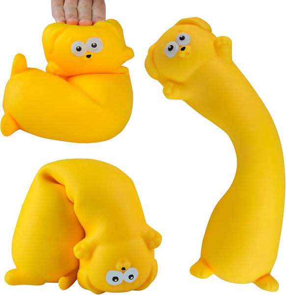 ORB Easy Sqweezy Giant Stretchy Dog | 5-Foot Sensory Fidget Toy