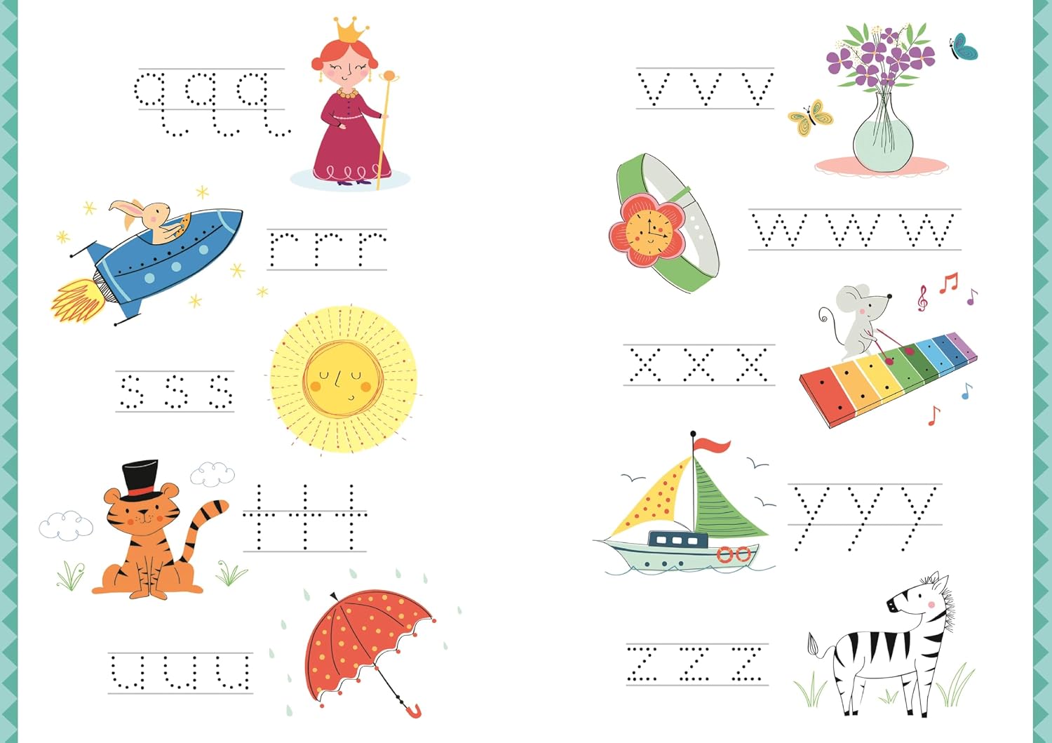 Usborne Little Wipe-Clean Alphabet Activity Book Paperback