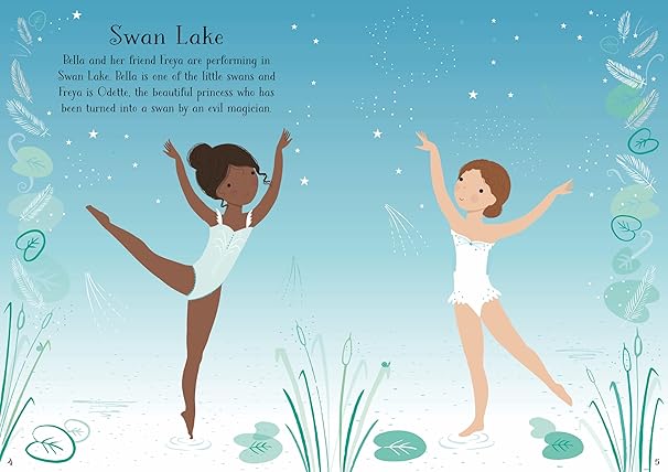 Little Sticker Dolly Dressing Ballerina Paperback – Sticker Book