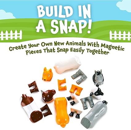 Magnetic Mix or Match Farm Animals