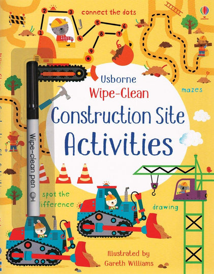 Wipe Clean Construction Site Activities