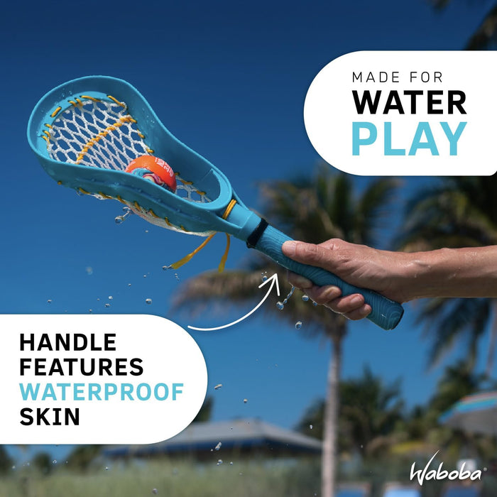 Waboba Mini Water Lacrosse Set: Bouncing Ball, Portable, Ultimate Water Fun