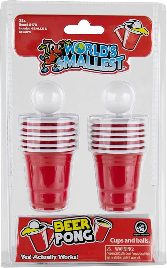 World's Smallest Beer Pong