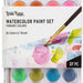 Brea Reese Essential Watercolor Paint Set 36 Colors 1 Brush