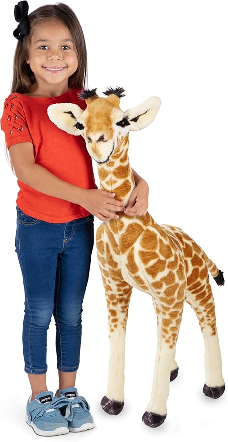 Standing Baby Giraffe Stuffed Animal – 3 Feet Tall