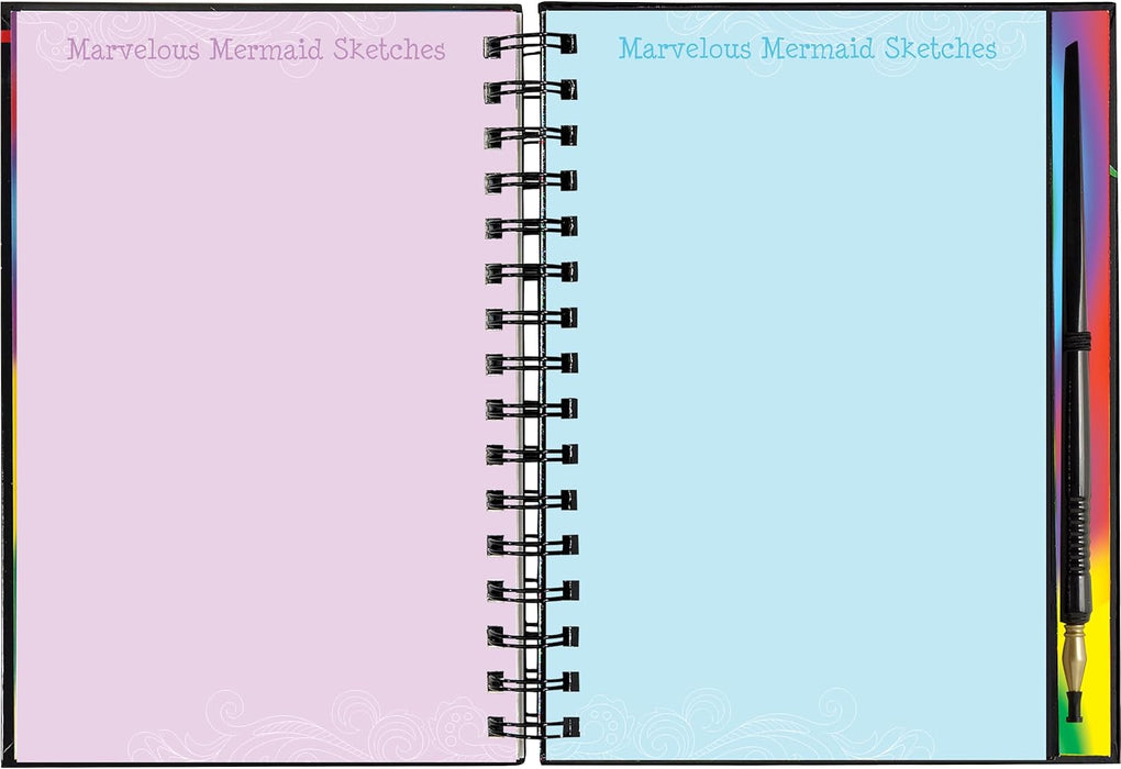 Extreme Mermaids Scratch and Sketch Book