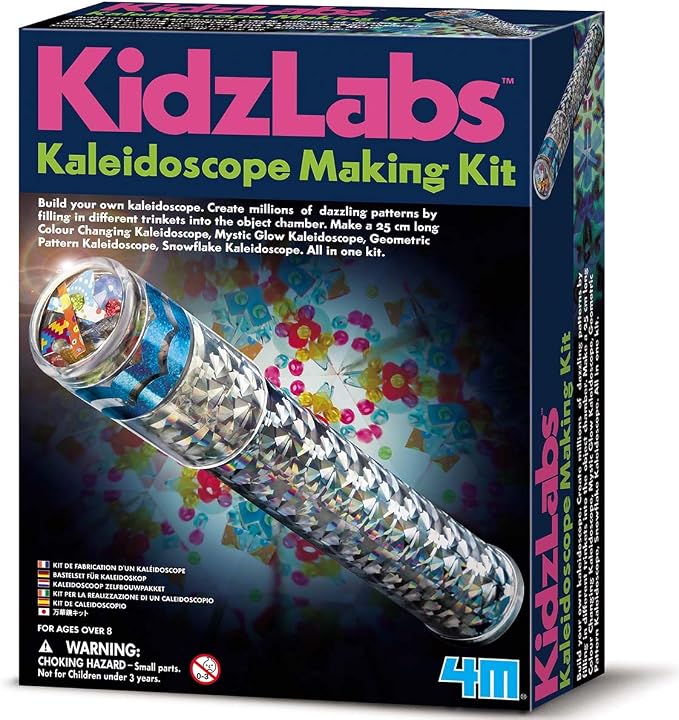 4M Kaleidoscope Making Kit STEM Optical Science Craft Toy