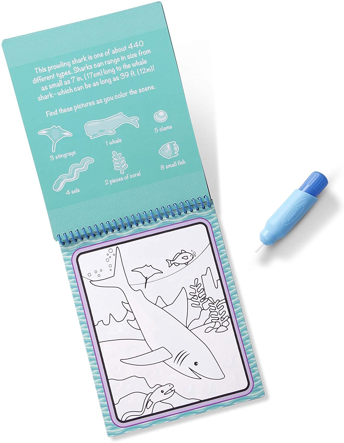 Water Wow! Reusable Water-Reveal Activity Pad - Under the Sea