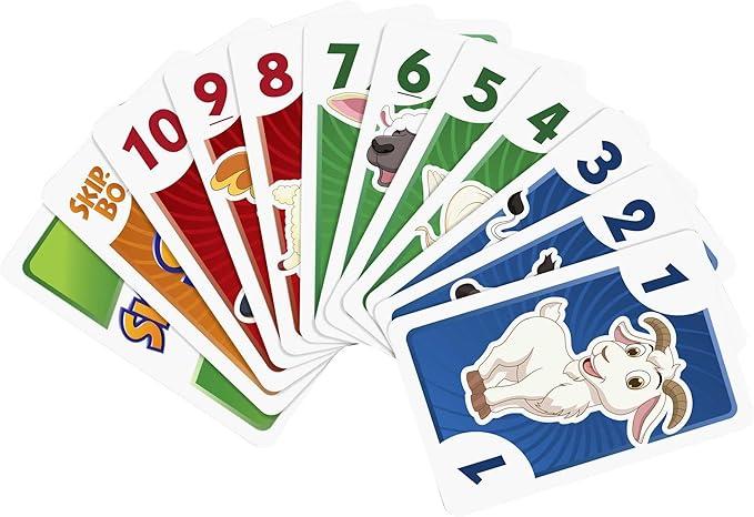 Mattel Games Skip Bo Junior Card Game