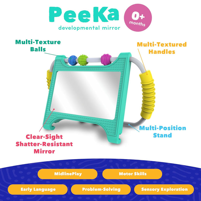 Peeka Baby Tummy Time Mirror