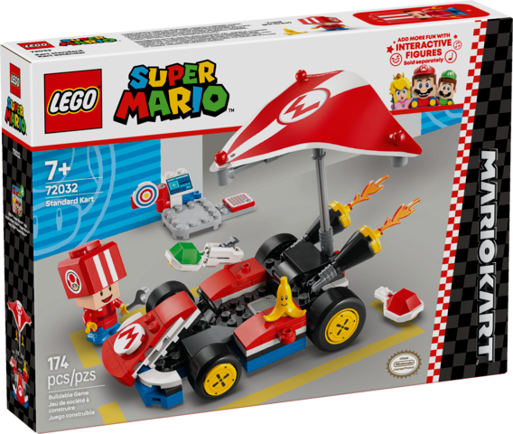 Standard Kart Mario Lego 72032