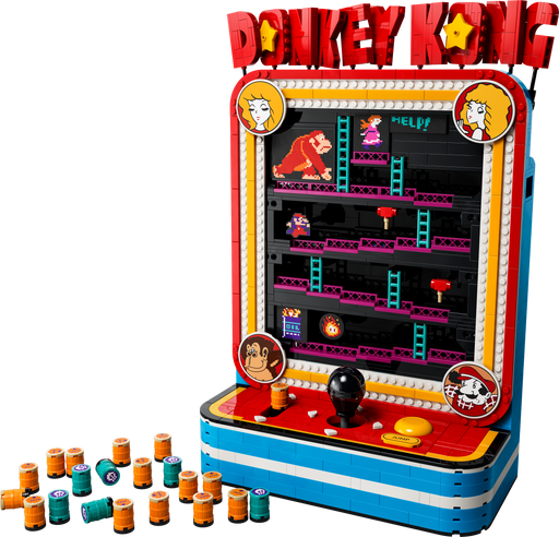 LEGO Super Mario Donkey Kong Arcade Building Kit 1371 Pieces