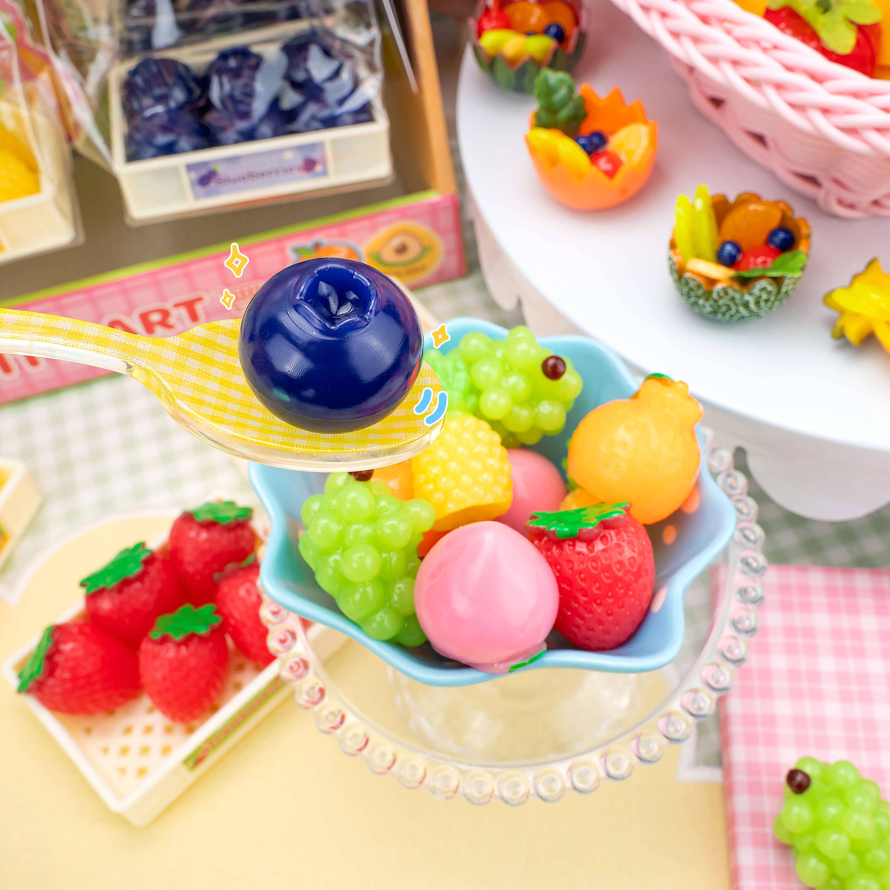 Mini Fruit Mart Taba Squishy Toy