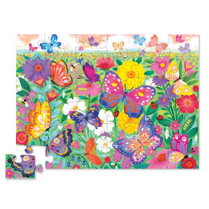 Crocodile Creeks Butterfly Garden Floor Puzzle - 36 Piece