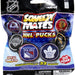 Party Animal NHL SqueezyMates Pucks Mystery Pack Keychain