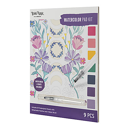 Brea Reese Celestial Watercolor Pad Kit 9 Piece Set
