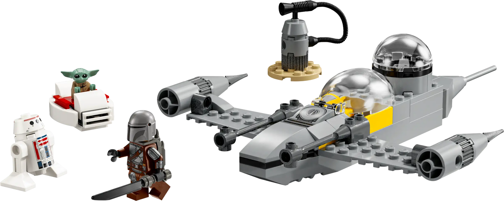 Lego The Mandalorian & Grogu's Speeder Bike