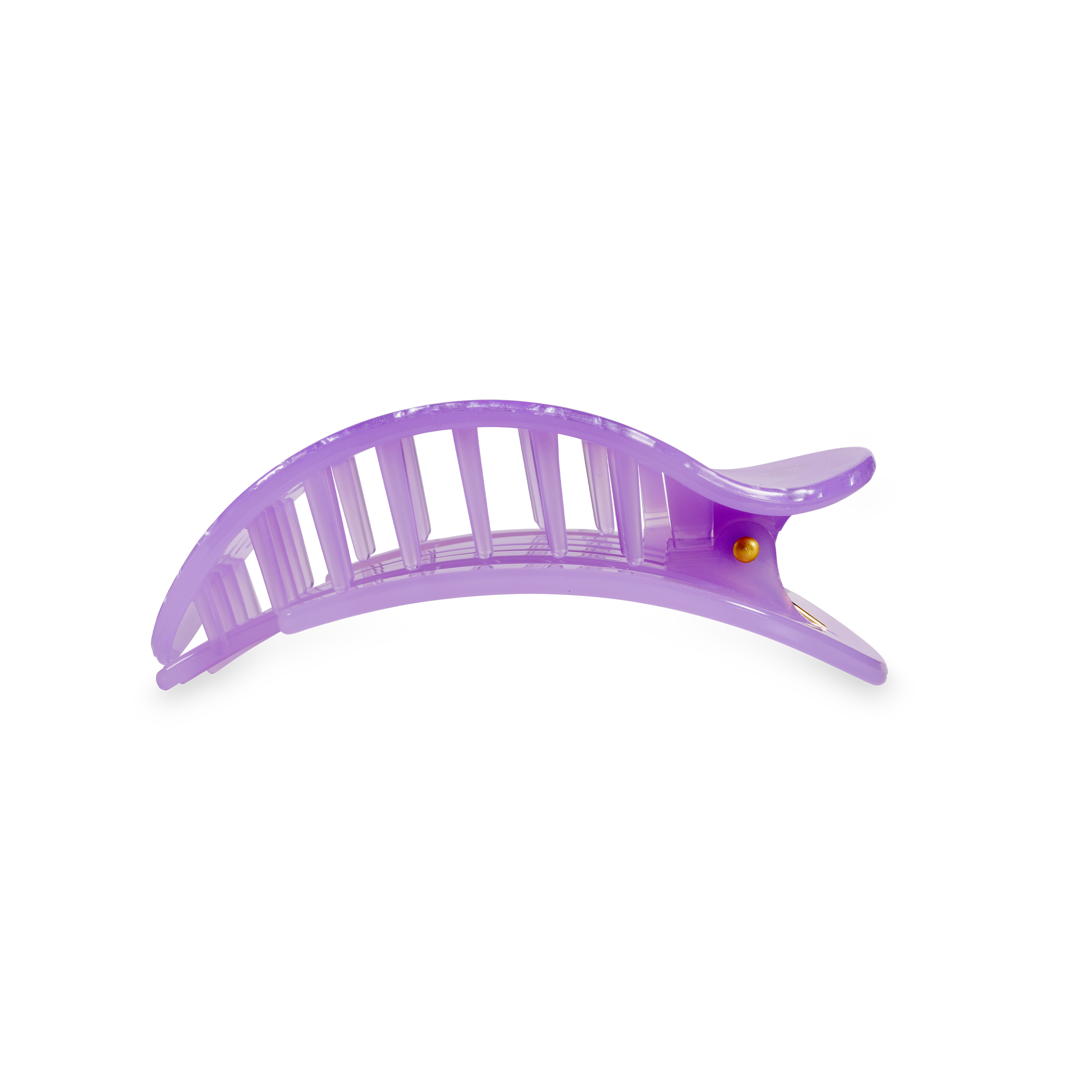 Flat Round Hair Clip | Medium | Lavender Mist