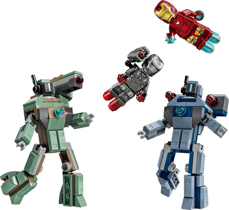 LEGO Marvel Iron Man & War Machine vs. Hammer Drones
