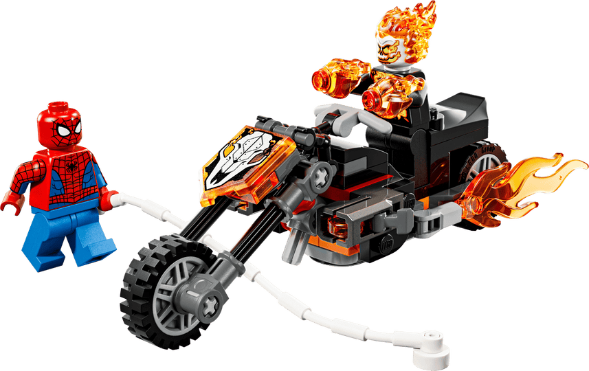 Lego Spider-Man vs. Ghost Rider Motorcycle