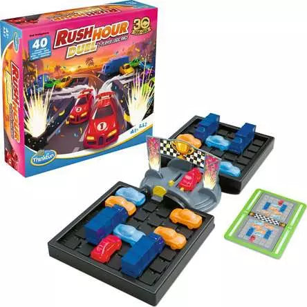ThinkFun Rush Hour Duel Logic Board Game