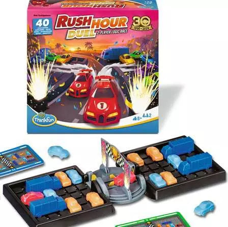ThinkFun Rush Hour Duel Logic Board Game