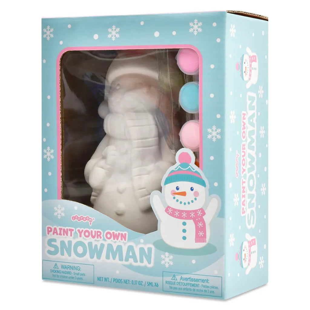 Iscream Kids Paint Your Own Snowman
