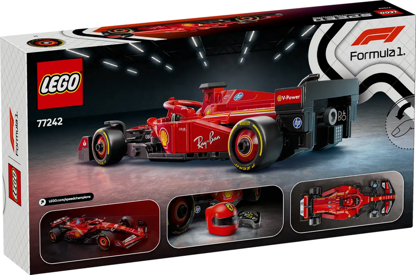 Ferrari SF-24 F1® Race Car Lego Speed Champions