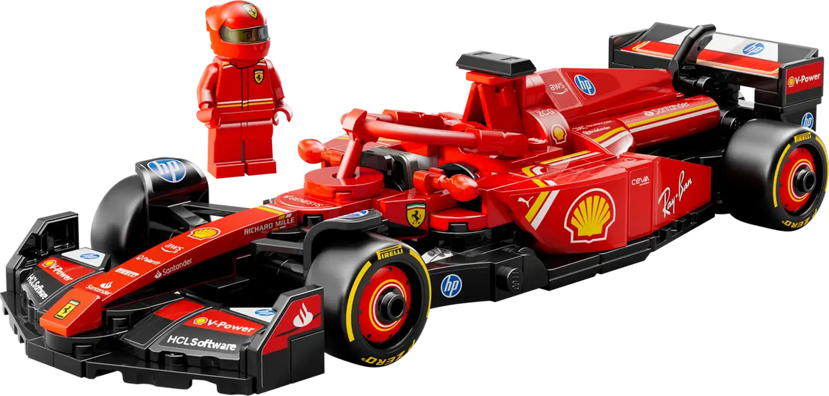 Ferrari SF-24 F1® Race Car Lego Speed Champions