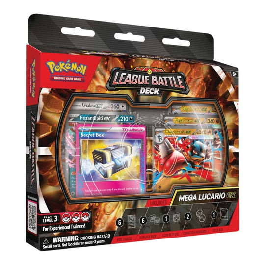 Pokémon TCG Mega Lucario EX League Battle Deck Ready-to-Play Set