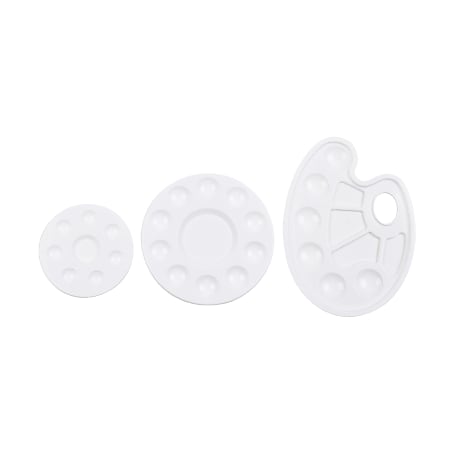 Brea Reese 3-Piece Palette Set White
