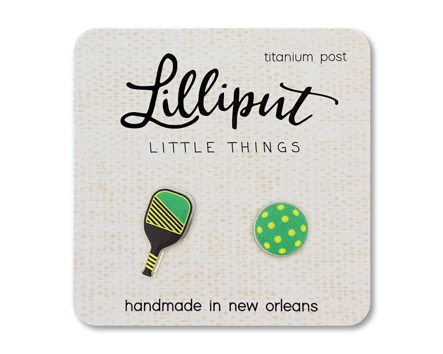 Lilliput Pickleball Earrings