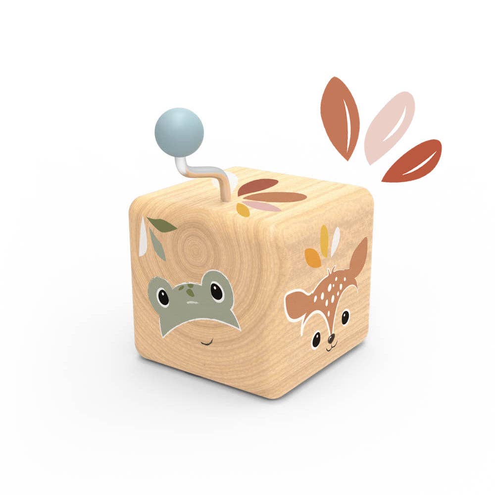 Speedy Monkey Wooden Music Box Set for Toddlers 8-Pack