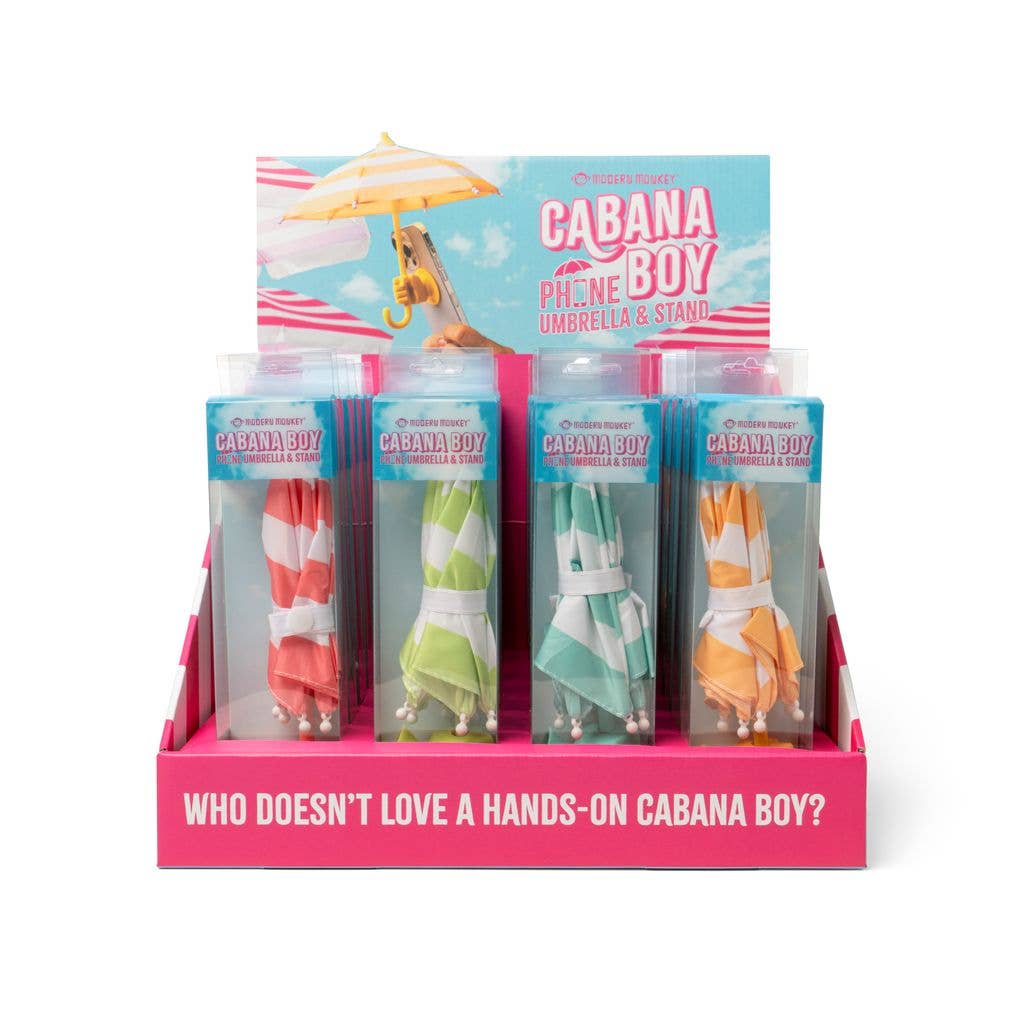 Modern Monkey Cabana Boy Phone Umbrella - Single