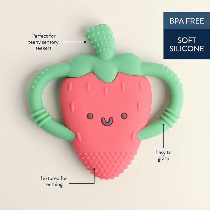 Strawberry Chew Crew Infant Teether