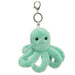 Douglas Octopus Plush Bag Charm for Backpacks and Purses