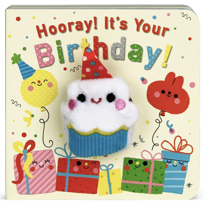 Cottage Door Press Hooray It's Your Birthday! Finger Puppet Board Book