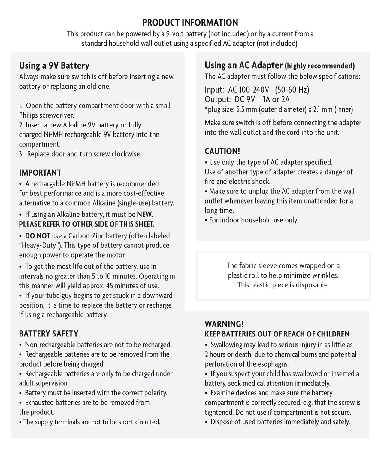 Wacky Waving Inflatable Tube Gal (RP Minis)