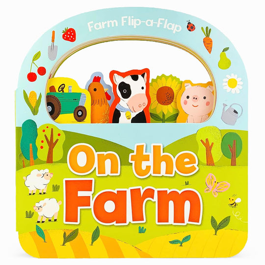 Cottage Door Press On the Farm Lift-a-Flap Board Book