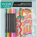 Brea Reese Vivid Marker Color-By-Number Kit Good Vibes