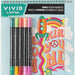 Brea Reese Vivid Marker Color-By-Number Kit Good Vibes