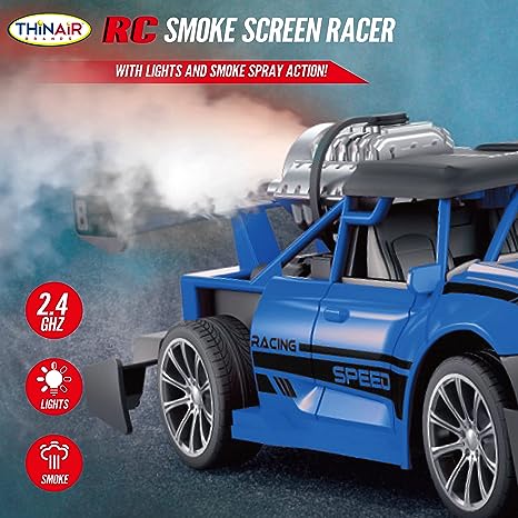RC Smoke Screen Racer Blue