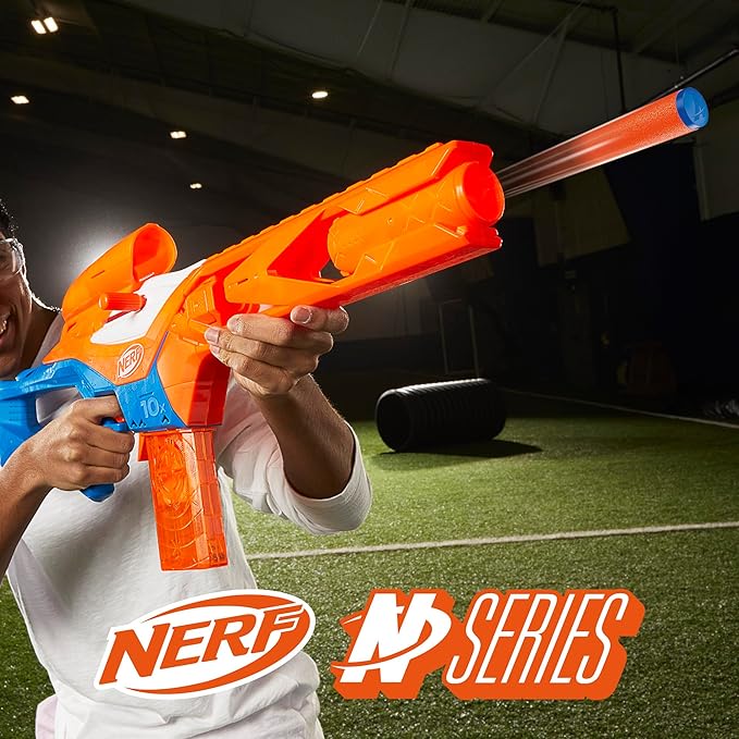 NERF N Series Pinpoint Bolt Action Blaster with 18 Darts