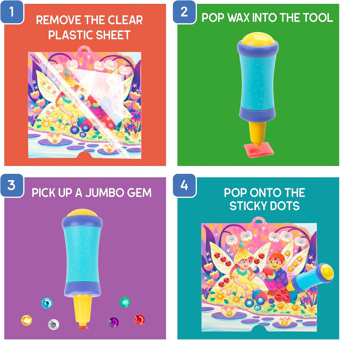 Educational Insights Kids Diamond Painting Craft Kit