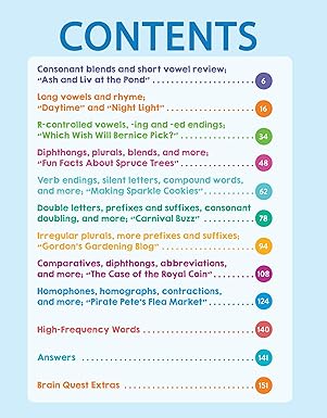 Brain Quest Grade 2 Phonics Workbook